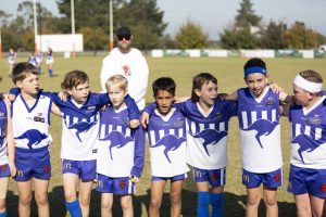 Pumped up for primary school football