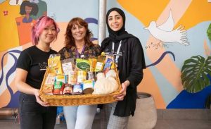 Food Drive in Winter