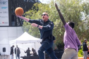 Black Rhinos charge in Harmony Square