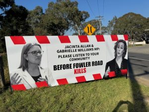 Sign ‘standoff’ over level-crossing closure