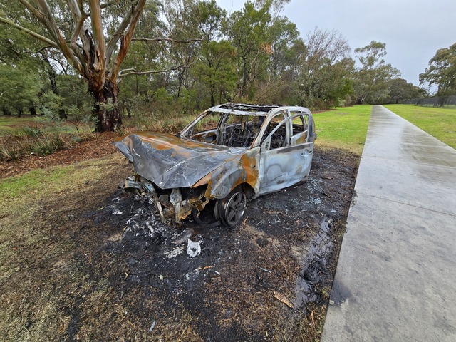 Dumpers breach unlocked park gate
