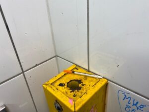 Syringe machine a topic of pointed debate