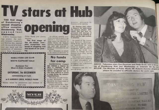 50 years ago: Havoc at Dandenong Hub