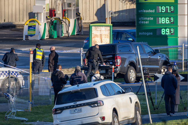 Duo face court over service station stabbing murder