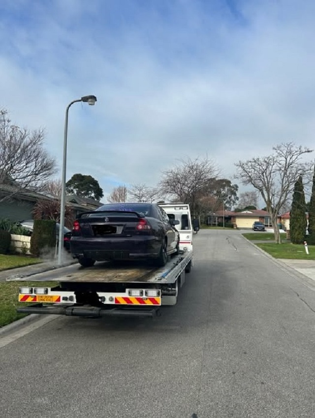Commodore impounded after fleeing hoon-meet
