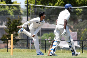 Wickets tumble rapidly in top-of-the-table clash