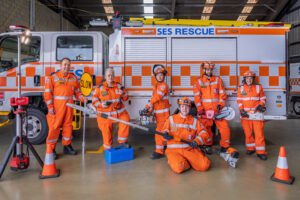 Volunteer heroes cool in any crisis