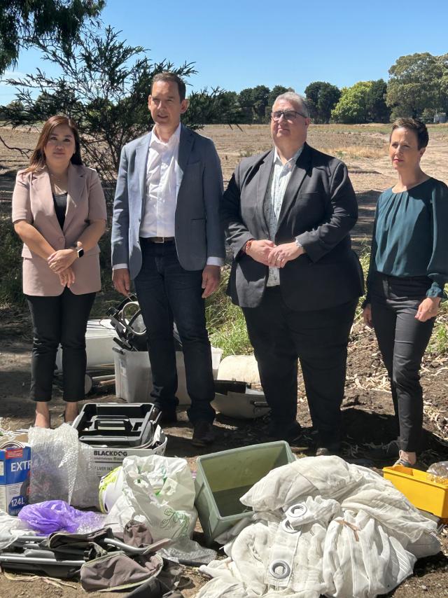 $8.5 million in Illegal Dumping Clean-Up Rebate